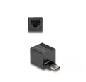USB uz RJ45 Tīkla Adapteris DELOCK 66462 Gigabit Ethernet Melns -
