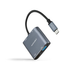 USB C uz HDMI Adapteris 10.16.4304 Pelēks 4K Ultra HD 15 cm - цена и информация | Адаптеры и USB разветвители | 220.lv