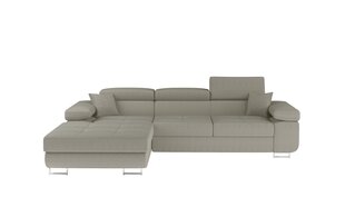 Stūra dīvāns Armando, smilškrāsas cena un informācija | Stūra dīvāni | 220.lv