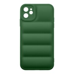 OBAL:ME Puffy Case for Apple iPhone 11 Dark Green cena un informācija | Telefonu vāciņi, maciņi | 220.lv