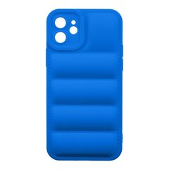 OBAL:ME Puffy Case for Apple iPhone 12 Blue cena un informācija | Telefonu vāciņi, maciņi | 220.lv