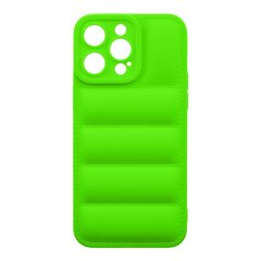 OBAL:ME Puffy Case for Apple iPhone 15 Pro Max Green cena un informācija | Telefonu vāciņi, maciņi | 220.lv