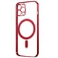 Fusion MagSafe Electroplate silikona aizsargapvalks Apple iPhone 14 Pro sarkans цена и информация | Telefonu vāciņi, maciņi | 220.lv