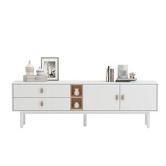 Kumode Home4You Iris, balta cena un informācija | Kumodes | 220.lv