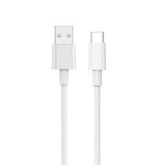 WIWU cable C007 USB - USB-C 1,2 m 5A white цена и информация | Кабели для телефонов | 220.lv