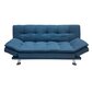 Dīvāns Home4You Roxy, 189x88x91 cm, zils cena un informācija | Dīvāni | 220.lv