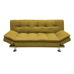 Dīvāns Home4You Roxy, 189x88x91 cm, dzeltens цена и информация | Диваны | 220.lv