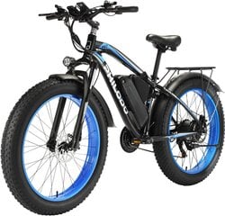 Elektriskais velosipēds Philodo H7 26", zils cena un informācija | Elektrovelosipēdi | 220.lv