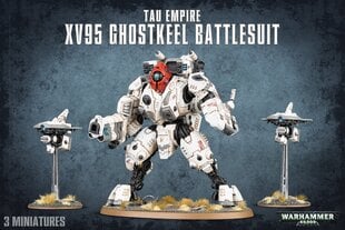 Боевой костюм Империи Тау XV95 Ghostkeel цена и информация | Конструкторы и кубики | 220.lv
