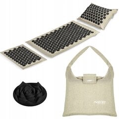 Акупрессурный коврик, серый / черный цена и информация | Коврики для йоги, фитнеса | 220.lv
