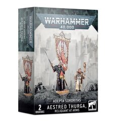 Konstruktori Warhammer 40000 Adepta Sororita Aestred Thurga, Reliquant at Arms cena un informācija | Konstruktori | 220.lv
