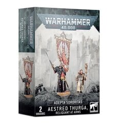 Warhammer 40k Adepta Sororitas Aestred Thurga, Reliquant at Arms цена и информация | Конструкторы и кубики | 220.lv