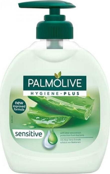 Šķidrās ziepes Palmolive Sensitive Aloe Vera, 300ml cena un informācija | Ziepes | 220.lv