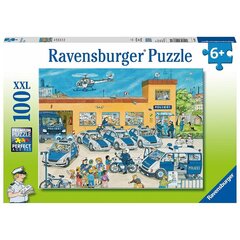 Puzle Ravensburger Policijas iecirknis, 100 gab. cena un informācija | Puzles, 3D puzles | 220.lv