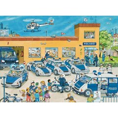 Puzle Ravensburger Policijas iecirknis, 100 gab. cena un informācija | Puzles, 3D puzles | 220.lv