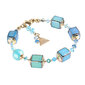 Eleganta rokassprādze Lampglas Turquoise Beauty no Lampglas pērlēm BCU51 цена и информация | Rokassprādzes | 220.lv