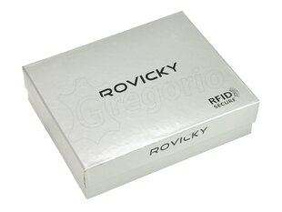 Maks vīriešiem Rovicky PC-102L-BAR RFID cena un informācija | Vīriešu maki, karšu maki | 220.lv