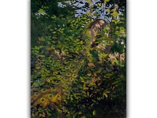 Reprodukcija Pāvs džungļos(1907) (Abbott Handerson Thayer), 80x65 cm цена и информация | Картины | 220.lv