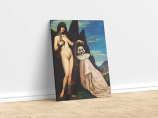 Reprodukcija Sieviete un marionete, 1909, Angel Zarraga cena un informācija | Gleznas | 220.lv
