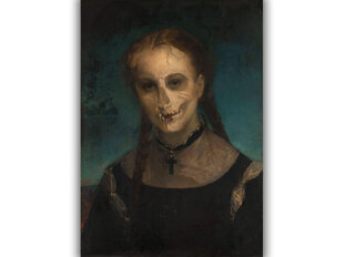 Glezna Dāmas spoku portrets, 40x60 cm, Wolf Kult cena un informācija | Gleznas | 220.lv