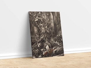 Reprodukcija Sātans ar saviem dēmoniem gotiskajā katedrālē (1829) (Louis Boulanger), 80x65 cm цена и информация | Картины | 220.lv