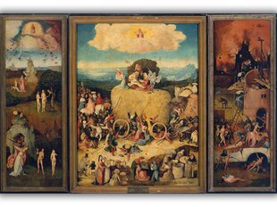 Reprodukcija Siena transportēšana, Hieronymus Bosch цена и информация | Картины | 220.lv