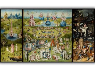 Reprodukcija Zemes prieku dārzs, Hieronymus Bosch цена и информация | Картины | 220.lv