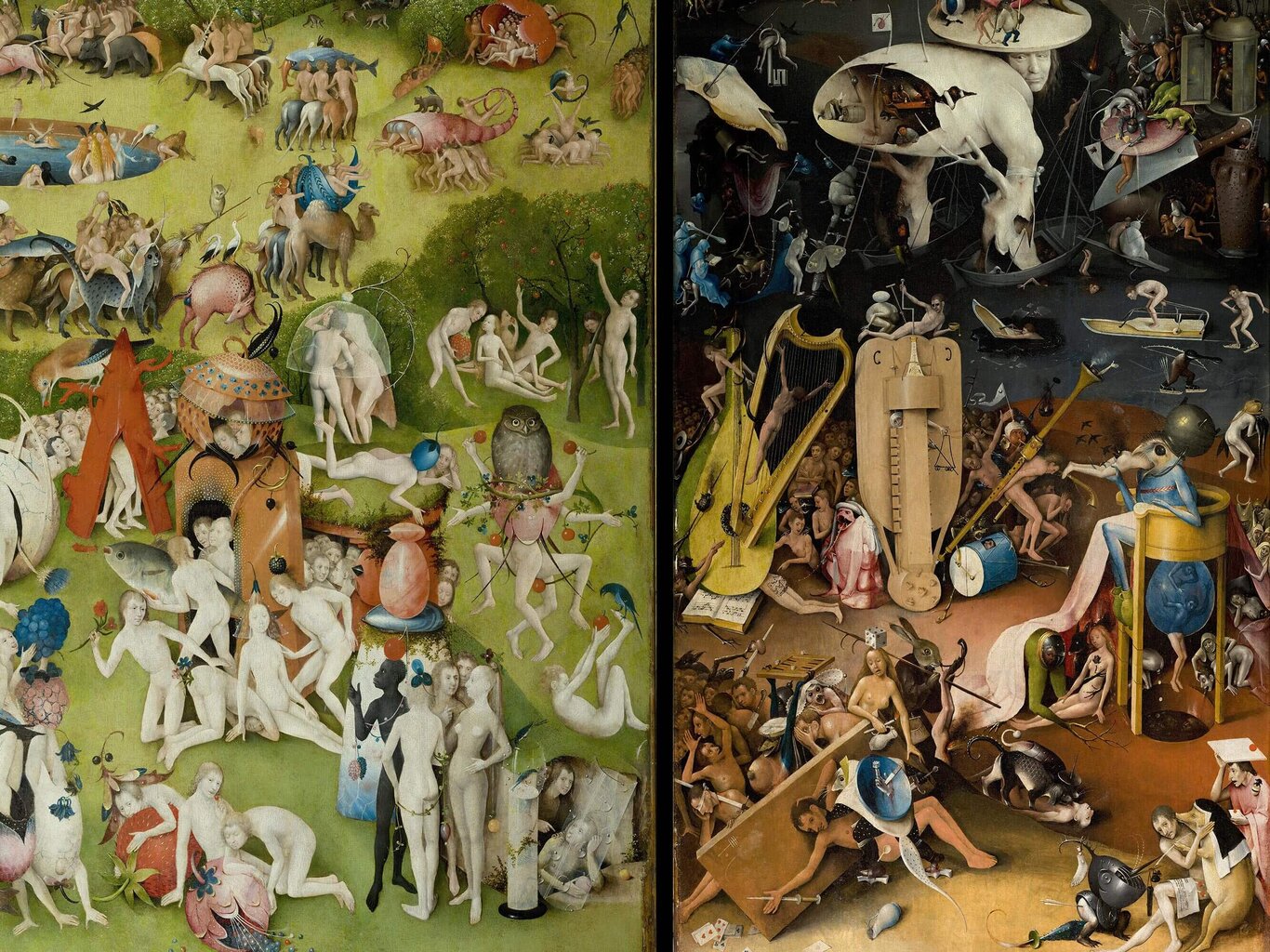 Reprodukcija Zemes prieku dārzs, Hieronymus Bosch cena un informācija | Gleznas | 220.lv