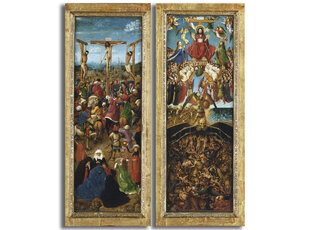 Divdaļīga glezna Krustā sišana; Pēdējais spriedums цена и информация | Картины | 220.lv