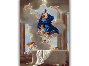 Reprodukcija Jaunavas debesīs uzņemšana cena un informācija | Gleznas | 220.lv