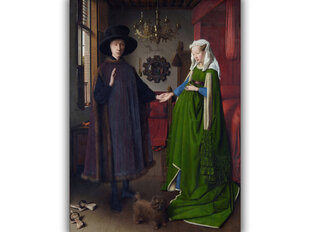 Reprodukcija Arnolfīni portrets, Jan van Eyck cena un informācija | Gleznas | 220.lv