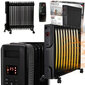 Eļļas radiators -Camry CR7814 2500 W cena un informācija | Sildītāji | 220.lv