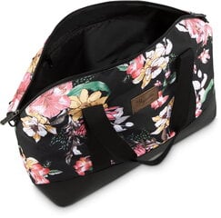 Ceļojumu soma Zagatto Floral Lotus, 86 l, melna цена и информация | Рюкзаки и сумки | 220.lv