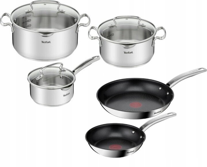 Tefal katlu un pannu komplekts Duetto+ Intuition G719S674 B817S255, 8 gab. cena un informācija | Katli, tvaika katli | 220.lv