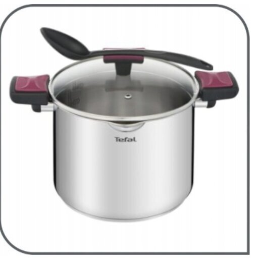 Tefal katlu un pannu komplekts Cook&Clip Intuition G723SA74 B817S255, 12 gab. цена и информация | Katli, tvaika katli | 220.lv