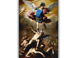 Reprodukcija Kritušo eņģeļu krišana cena un informācija | Gleznas | 220.lv