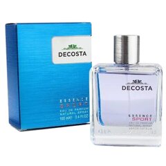 Parfimērijas ūdens Fragrance World Decosta Essence Sport EDP vīriešiem, 100 ml cena un informācija | Vīriešu smaržas | 220.lv