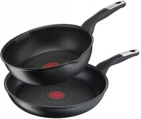 Tefal pannu komplekts Unlimited G2550772 G2557572, 22/30 cm, 2 gab. cena un informācija | Pannas | 220.lv