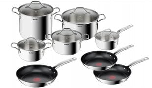 Tefal katlu un pannu komplekts Intuition A702SC85, 13 gab цена и информация | Кастрюли, скороварки | 220.lv