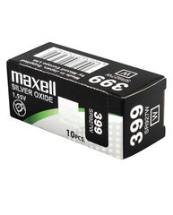 Baterijas Maxell 399/ SR927SW 10gab. cena un informācija | Maxell TV un Sadzīves tehnika | 220.lv