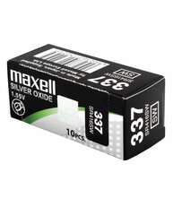 Baterijas Maxell 337 / SR416SW 10 gab. cena un informācija | Maxell TV un Sadzīves tehnika | 220.lv