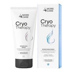 MORE4CARE Cryotherapy Криотерапевтическая интенсивная маска для волос 200 мл цена и информация | Средства для укрепления волос | 220.lv