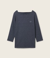 Tom Tailor džemperis sievietēm 1040545*34755, zils/balts cena un informācija | Blūzes, sieviešu krekli | 220.lv