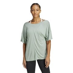 T-krekls sievietēm Adidas YGA ST O T, zaļš cena un informācija | Sporta apģērbs sievietēm | 220.lv