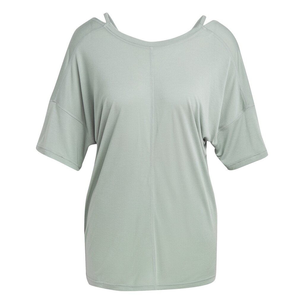 T-krekls sievietēm Adidas YGA ST O T, zaļš цена и информация | Sporta apģērbs sievietēm | 220.lv