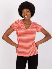 оранжевая женская футболка из хлопка stitch & soul цена и информация | Женские футболки | 220.lv