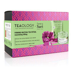 Komplekts Teaology Matcha Tea sievietēm: krēms 50 ml+ sejas maska, 21 ml+ matu lente цена и информация | Наносите на чистую кожу лица. Подержите около 10-15 минут и смойте водой. | 220.lv