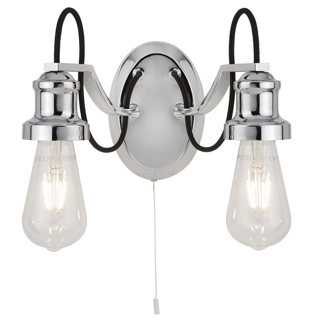 Searchlight sienas lampa Olivia 1062-2CC цена и информация | Sienas lampas | 220.lv