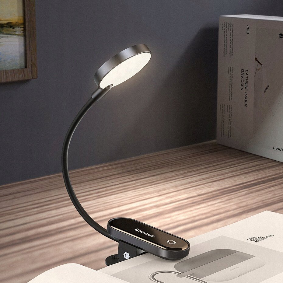 Baseus LED galda lampa ar klipsi цена и информация | Galda lampas | 220.lv