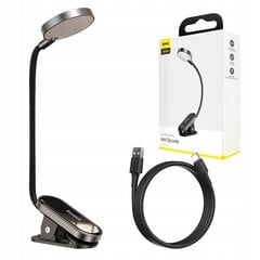 Baseus LED настольная лампа с зажимом цена и информация | Настольные лампы | 220.lv